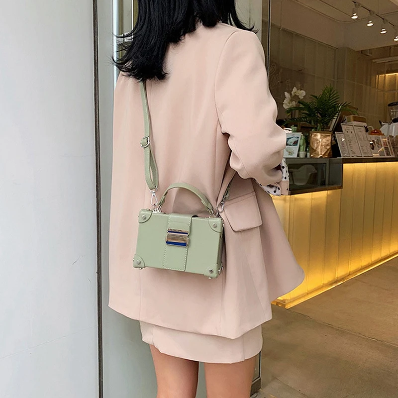 FashionNew Портативный коробка сумка в Корейском стиле Сумки из натуральной кожи