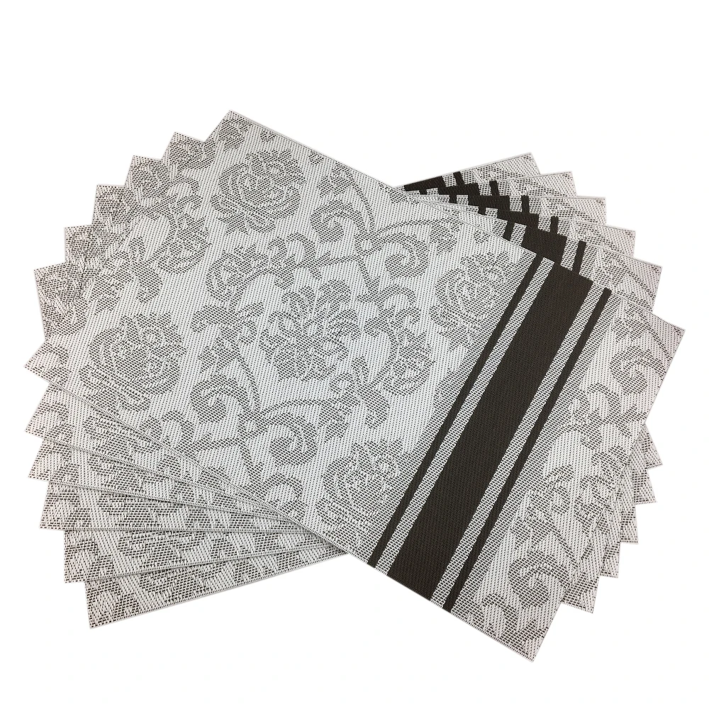 Ретро столовые приборы набор из 6 столовых приборов серый цветочный кухонный