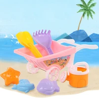 6 pcs child beach play toys set beach car water game toys kids summer play set beach parties for kids beach sand toys set model