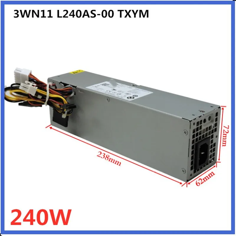 

Новый блок питания для Dell OptiPlex 390 790 990 3010 7010 9010 SFF 3WN11 L240AS-00 TXYM