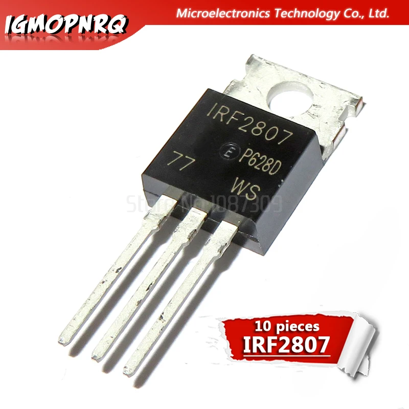 10 шт. IRF1404 IRF1405 IRF1407 IRF2807 IRF3710 LM317T IRF3205 транзистор TO-220 TO220 IRF1404PBF IRF1405PBF IRF1407PBF IRF3205PBF