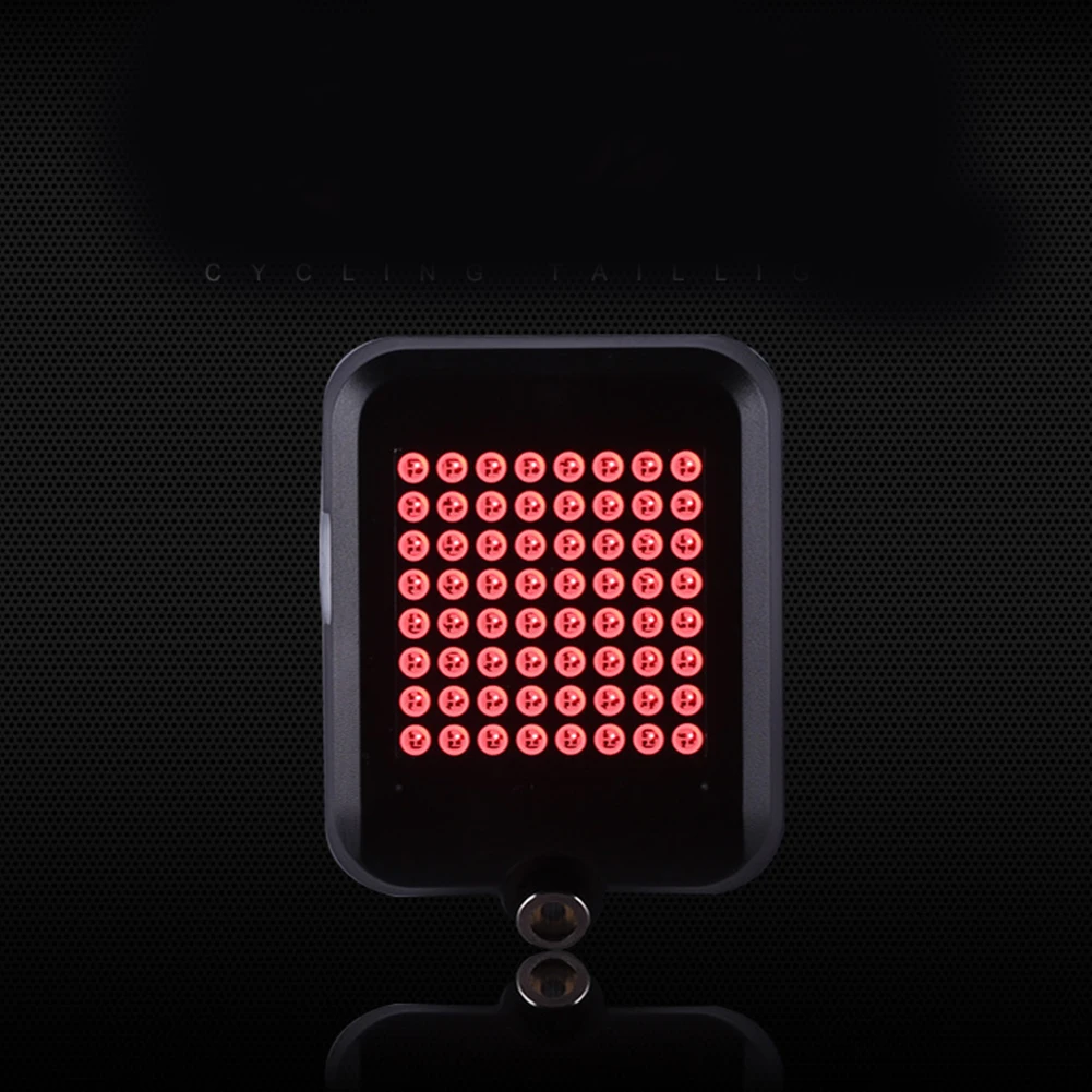 64 светодиодный велосипедный фонарь водостойкий умный автоматический