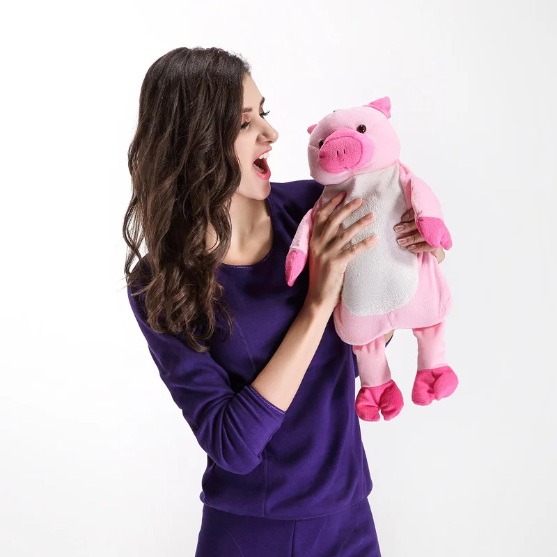 Милый плюшевый мишка бутылка для горячей воды со съемным мягким плюшевым чехлом