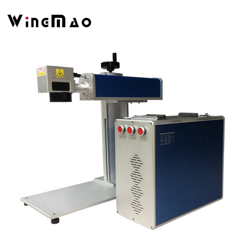 Машина маркировки лазера волокна Вт 10 20 W Ipg для кольца пластмасс PVC металла|machine