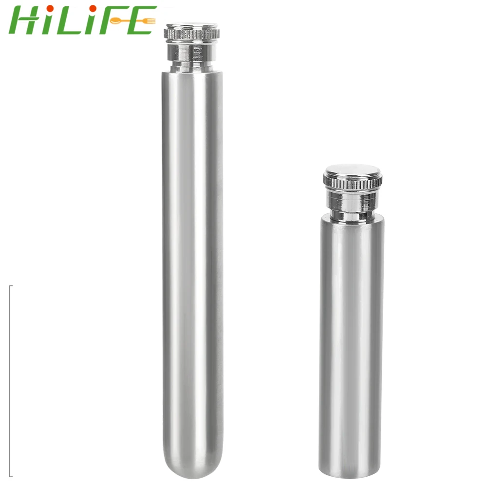 HILIFE 1 унций/1 5 унций фляга для вина бутылка виски трубчатая портативная из