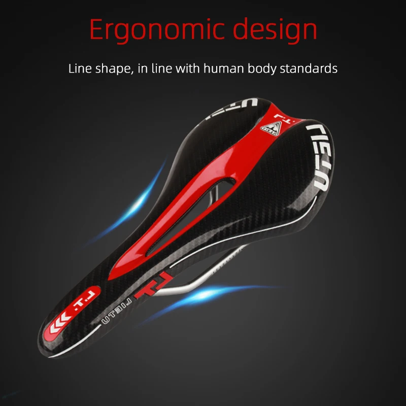 Велосипедное Сиденье LIETU из углеродного волокна для горного велосипеда