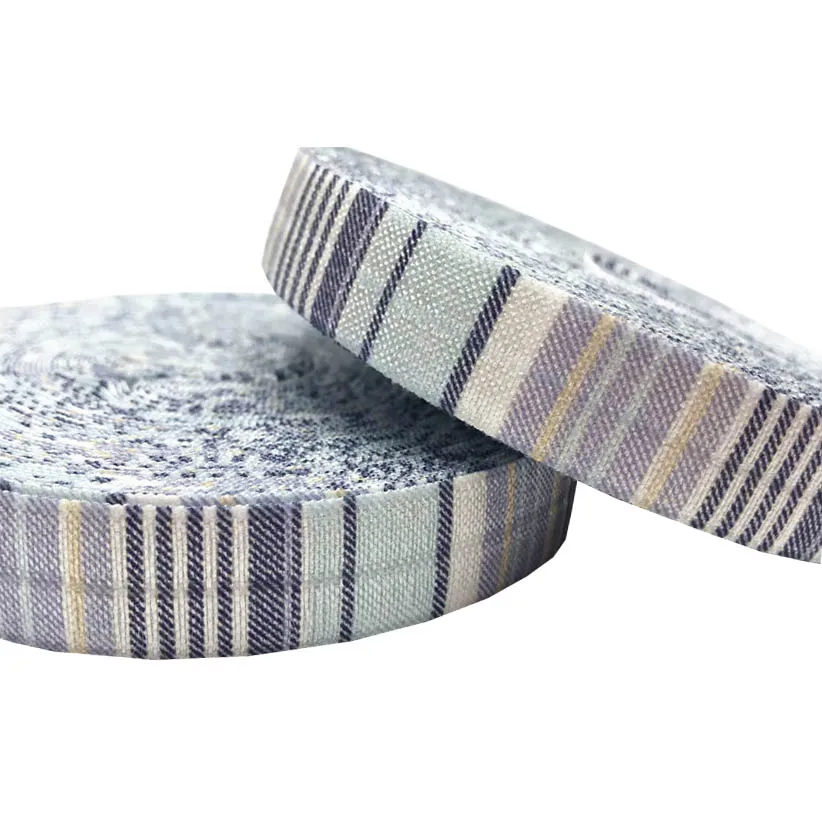 10yard 5/8'' aztec stripe printed fold over elastic hair ties accessories ribbon ponytail holders | Дом и сад