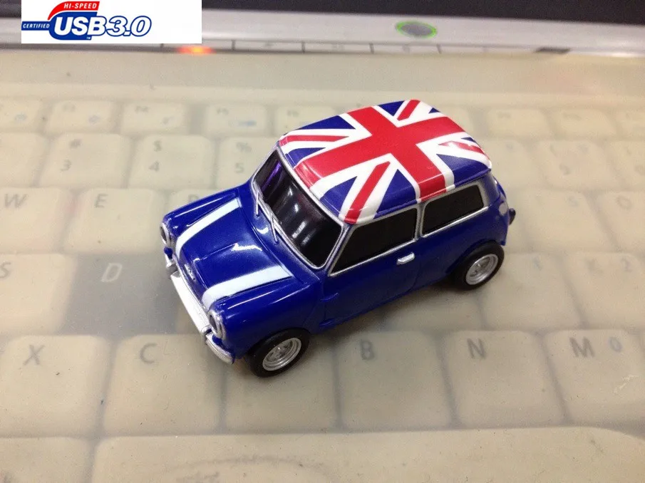 Креативный Дизайн USB 3.0 usb Flash Drive водонепроницаемый автомобиля 32 ГБ 64 Реальная