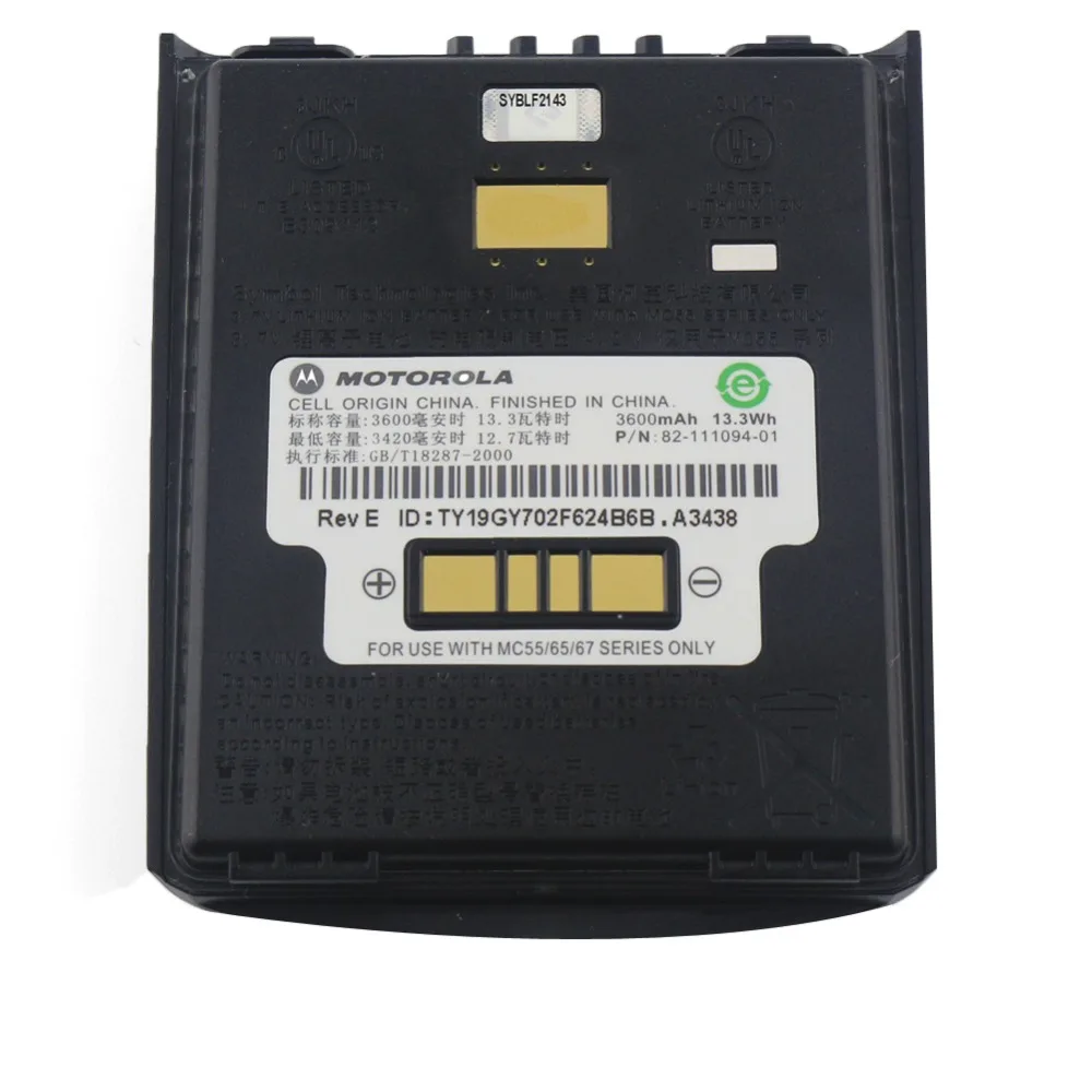 Б/у аккумулятор 3 7 в 3600 ма/ч для Symbol MC55 MC55A MC55N MC65 MC67 MC659B MC5590 PDA запасные части