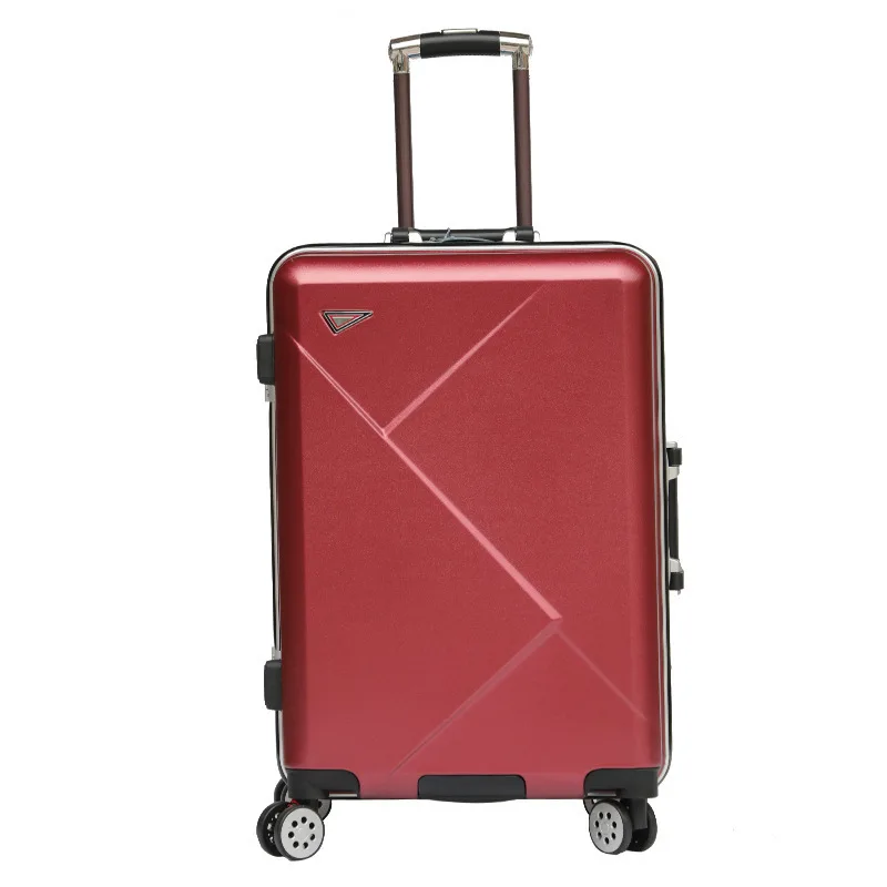 Модная алюминиевая рамка спинер ABS на колесиках чемодан maleta valise valigia|Чемоданы с