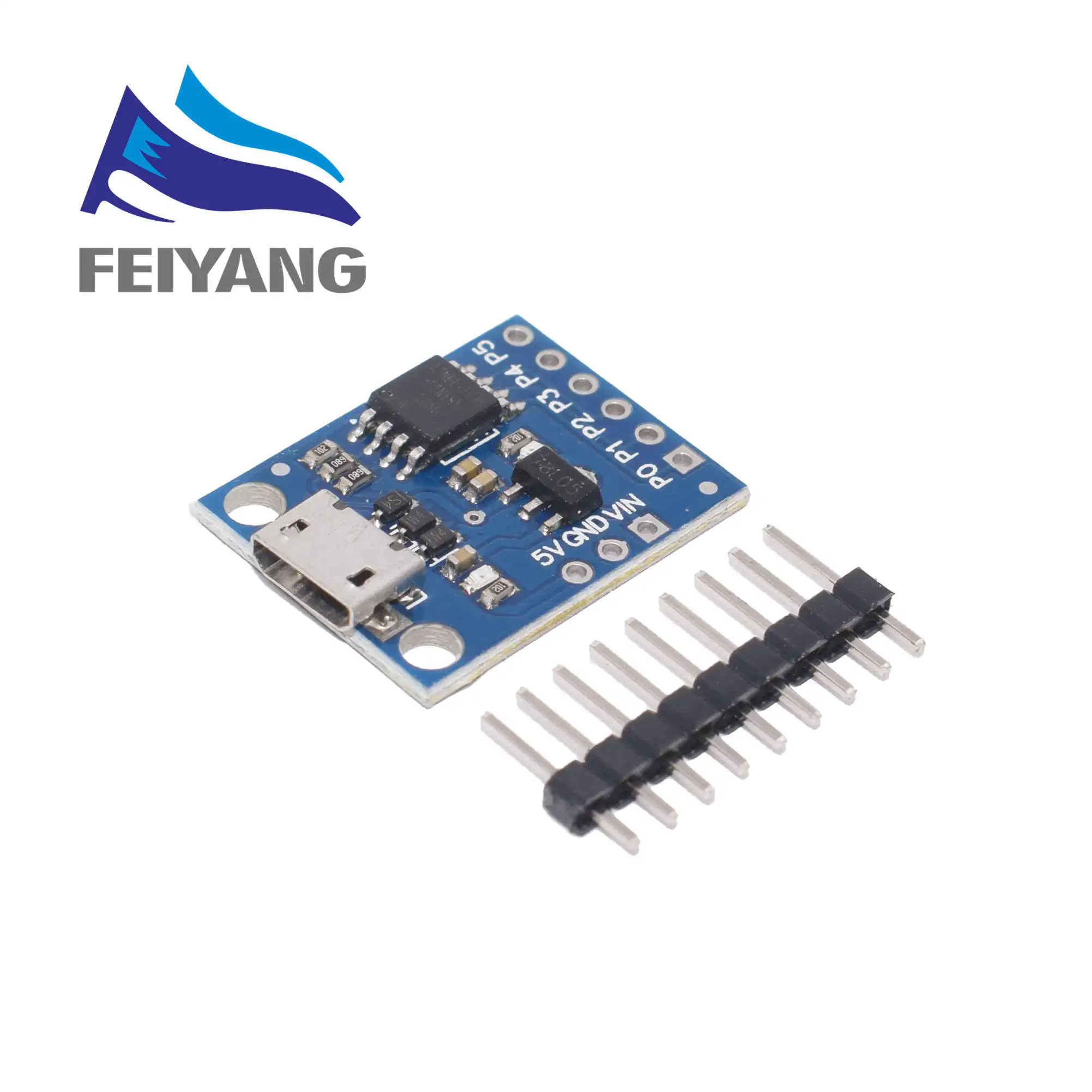 ATTINY85 BLUE 10 шт. синий черный TINY85 Digispark Kickstarter микро макетная плата ATTINY85 модуль для Arduino IIC IEC USB - Цвет: ATTINY85 BLUE
