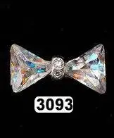 3093(10pcs) 10 шт/партия разных форм ногтей Стразы драгоценные камни 3D Советы Дизайн ногтей украшения со стразами Маникюр украшения для ногтей 3074-3093 - Цвет: 3093(10pcs)