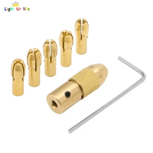 0,5-3mm небольшой электрический сверло цанговый зажим микро сверла сверл из быстрорежущей инструментальной стали 7Pcs-25