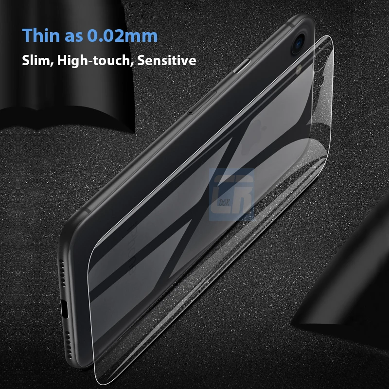 DCR 3D изогнутая Защитная пленка для iPhone 8 7 6 6s Plus полная защита экрана мягкая X не