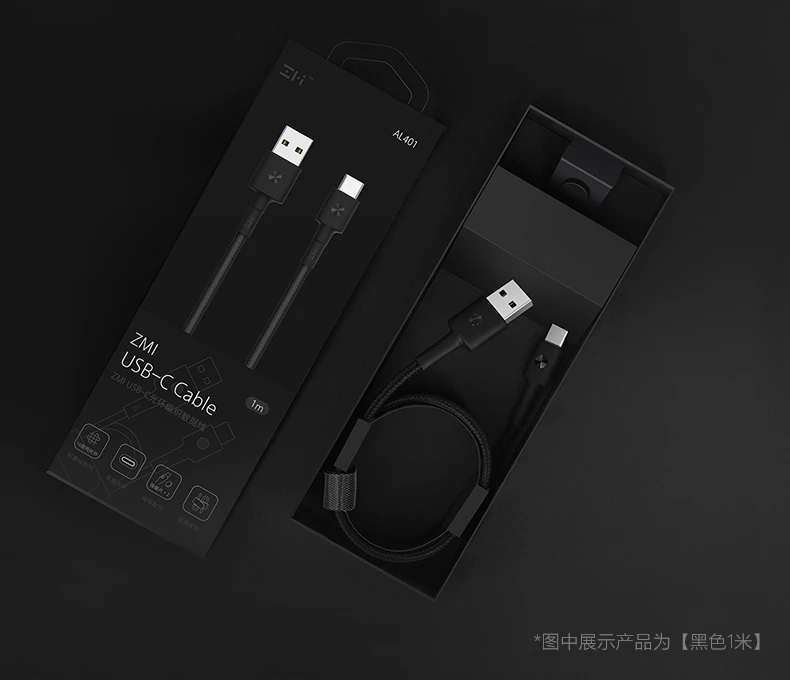 Кабель zmi usb type c, 30 см, 3 А, быстрая зарядка для samsung, huawei, xiaomi, oneplus, usb c, зарядный кабель, короткий Магнитный светодиодный, 1 м