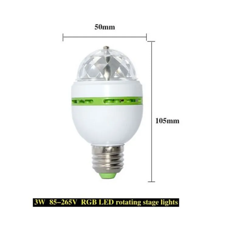 Вечеринка фестиваль лампа диско для украшения дома освещение лампы E27 3W