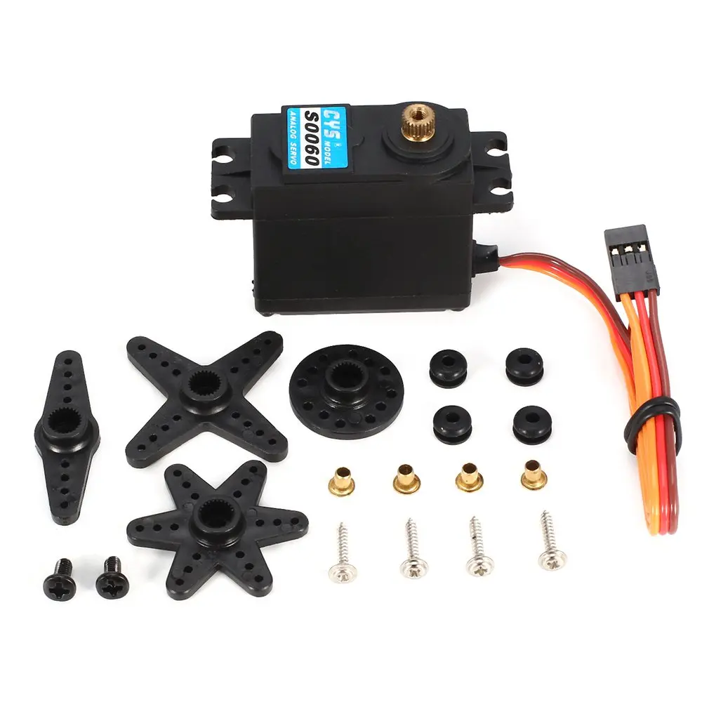 CYS S0060 6 кг Крутящий момент металлический механизм RC автомобильный рулевое