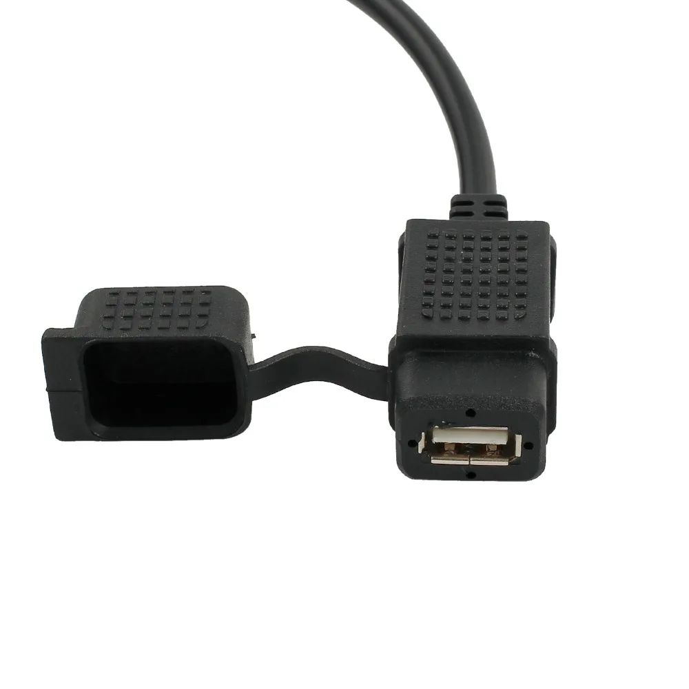 Водонепроницаемый переключатель AUTOUTLET с USB 2 1 А 12/24 в порт питания для мотоцикла