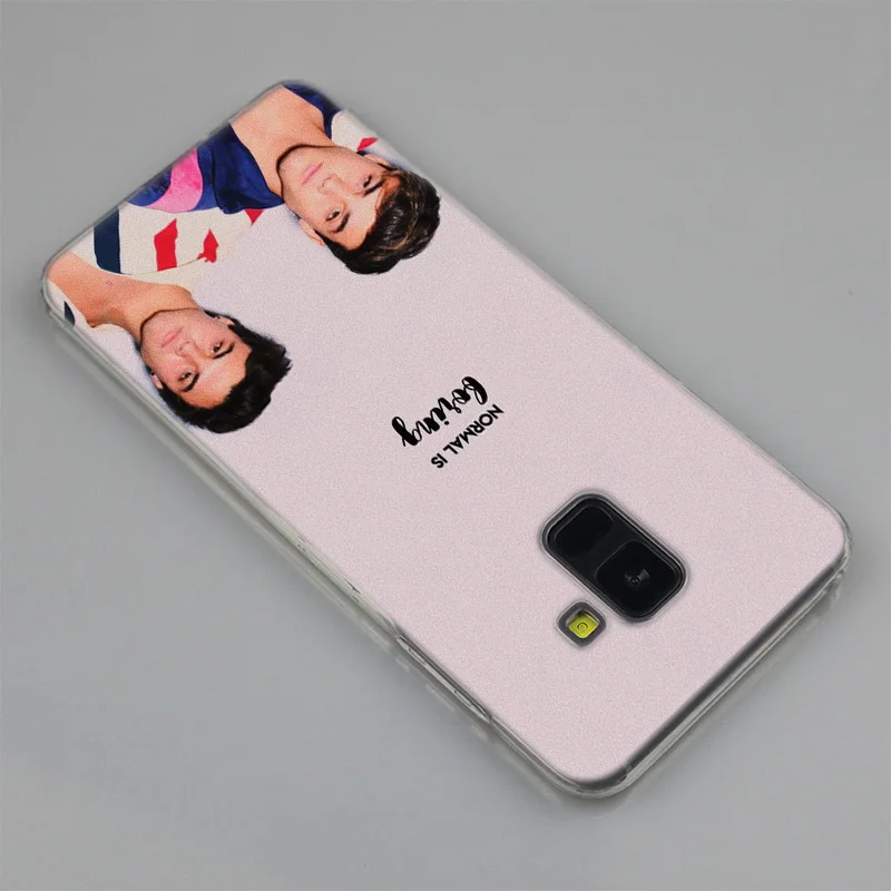 Прозрачный силиконовый чехол Dolan Twins для Samsung Galaxy A50 A30 A10 A40 A6 A8 Plus A20 E A5 A7 2018 2017 2016 Note 9