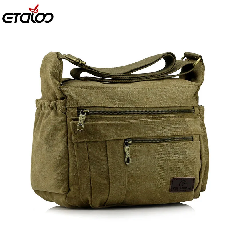 Холщовая Сумка для мужчин модный мессенджер на ремне|handbag backpack|bag salthandbags at wholesale