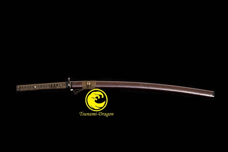 

Top Quality Clay Tempered Battle Ready Japanese Katana Sword Choji Hamon Blade Full Tang