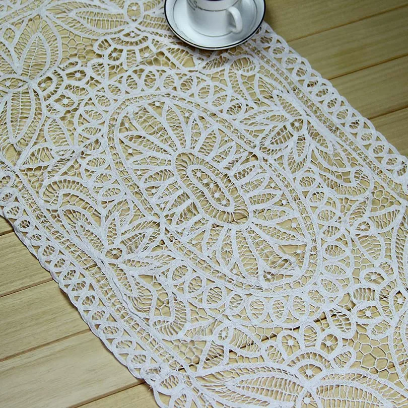 QUNYINGXIU Tabelcloth вязаный Тоскана кружевной стол прямоугольный ручной работы