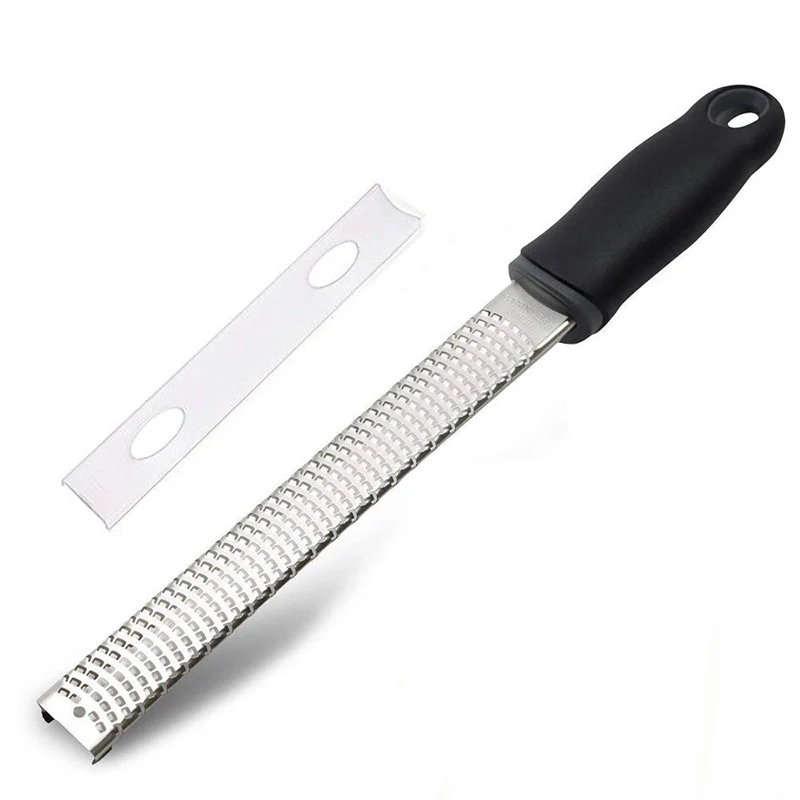

Multipurpose Stainless Steel Kitchen Cheese Grater & Lemon Zester-Easy To Grate Or Zest Lemon, Orange, Citrus