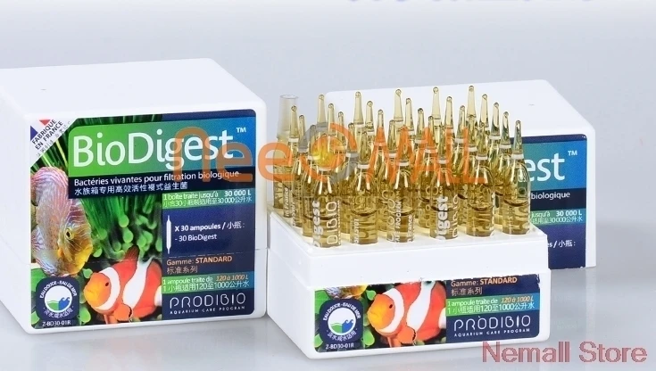 BioDigest аквариумный риф для рыб PRODIBIO, уход за аквариумом, бактериальный раствор для пресной и морской воды, акварио бустер marinho chihiros
