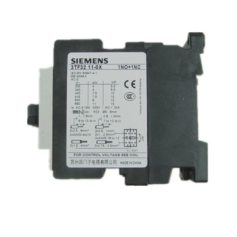 Elevator AC CONTACTOR 3TF32 11-0x 1NO 1NC 110V 220V | Обустройство дома