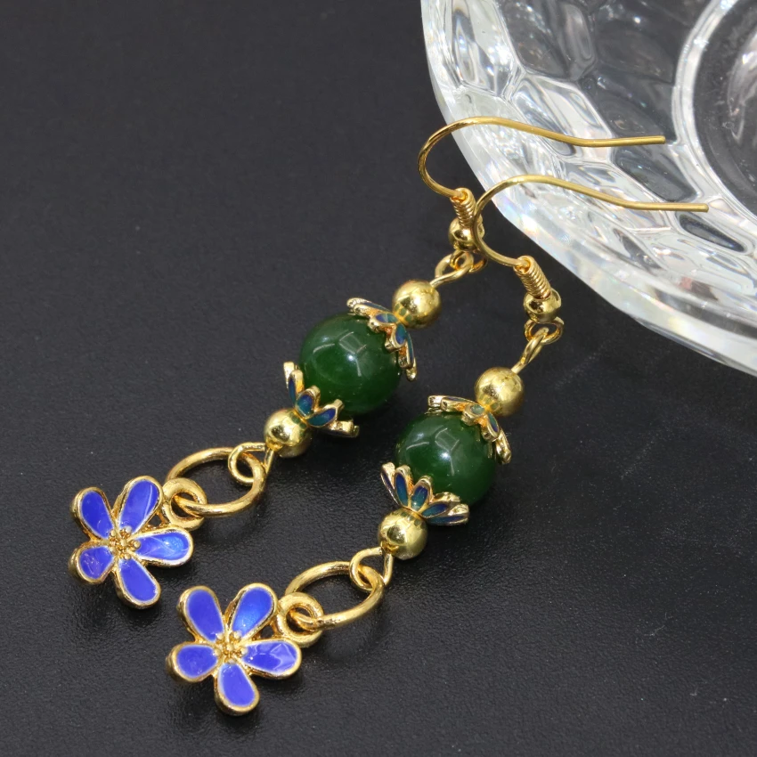 Оптовая цена модных подвесок в стиле Богемия золотистого цвета длинные серьги-каффы для женщин высокого качества украшения B2628.