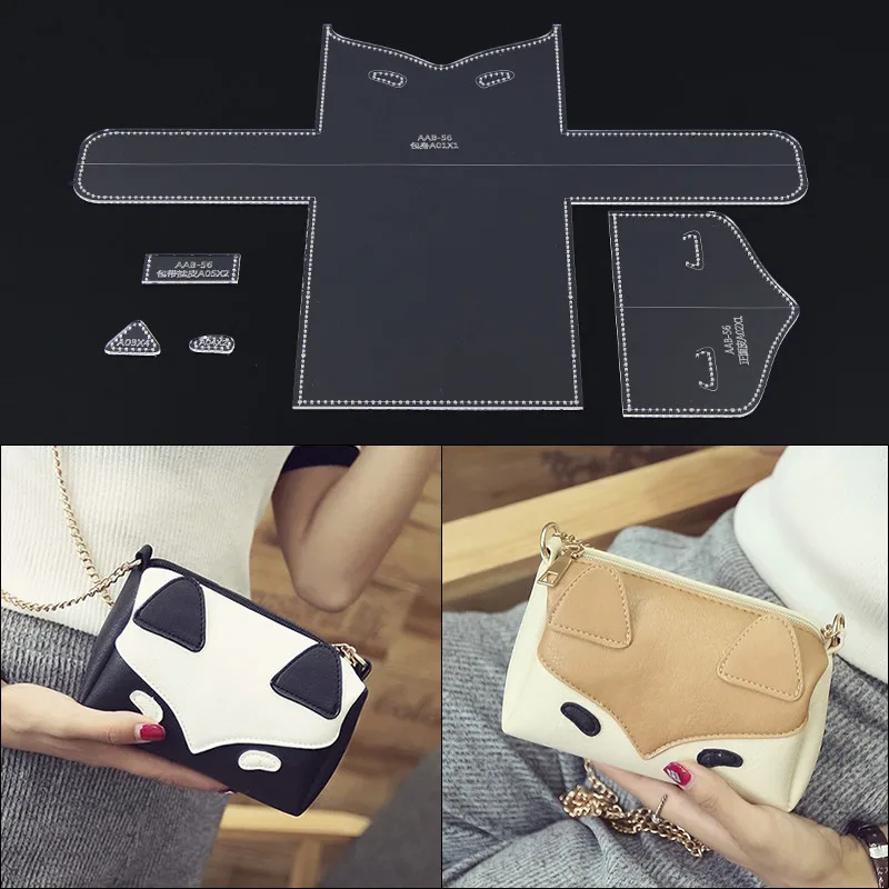 1 Набор сделай сам для кожи ручной работы Женские ботильоны Переносные сумки