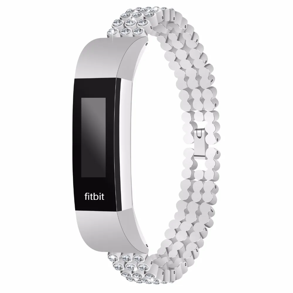 Для Fitbit Alta HR и полосы Нержавеющая сталь Напульсники/ювелирные изделия Браслет/браслет/сменные ремешки/аксессуары