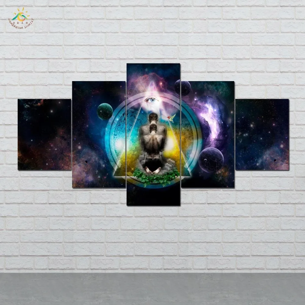 Душевное Религия Wall Art HD Художественная печать на холсте Картина модульная