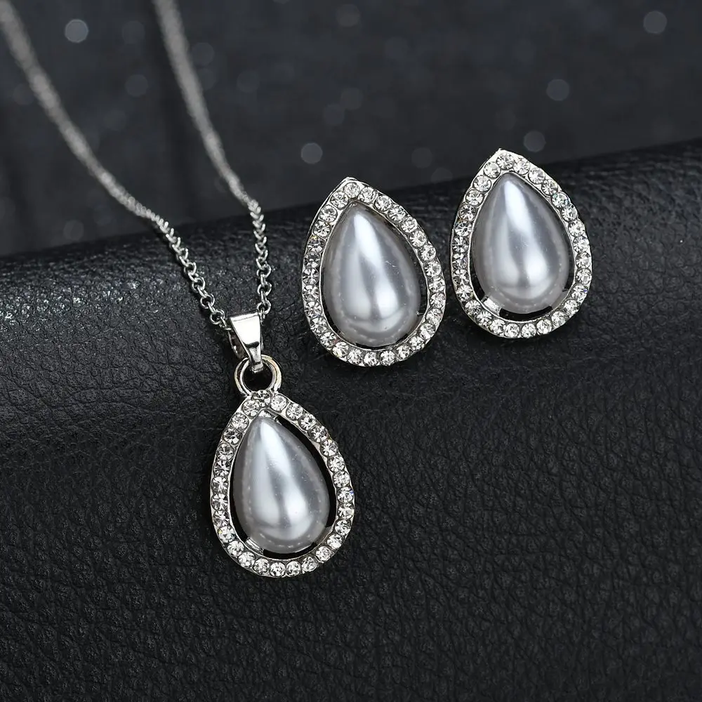 Модные сексуальные цепочки для ключиц благородный жемчуг горный хрусталь кулон