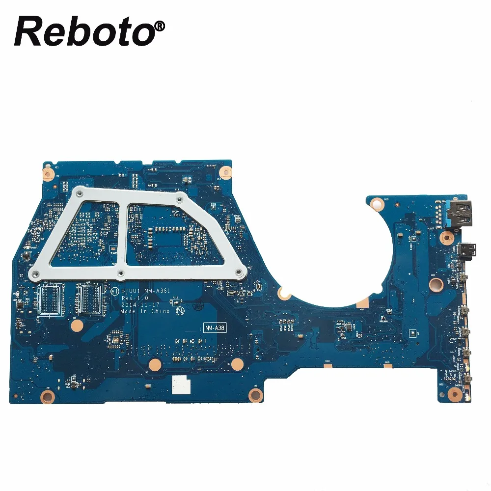 Reboto Высококачественная материнская плата для ноутбука lenovo YOGA3 14 5B20H35637 NM-A381 i5-5200U 2,2 ГГц Материнская плата протестирована Быстрая