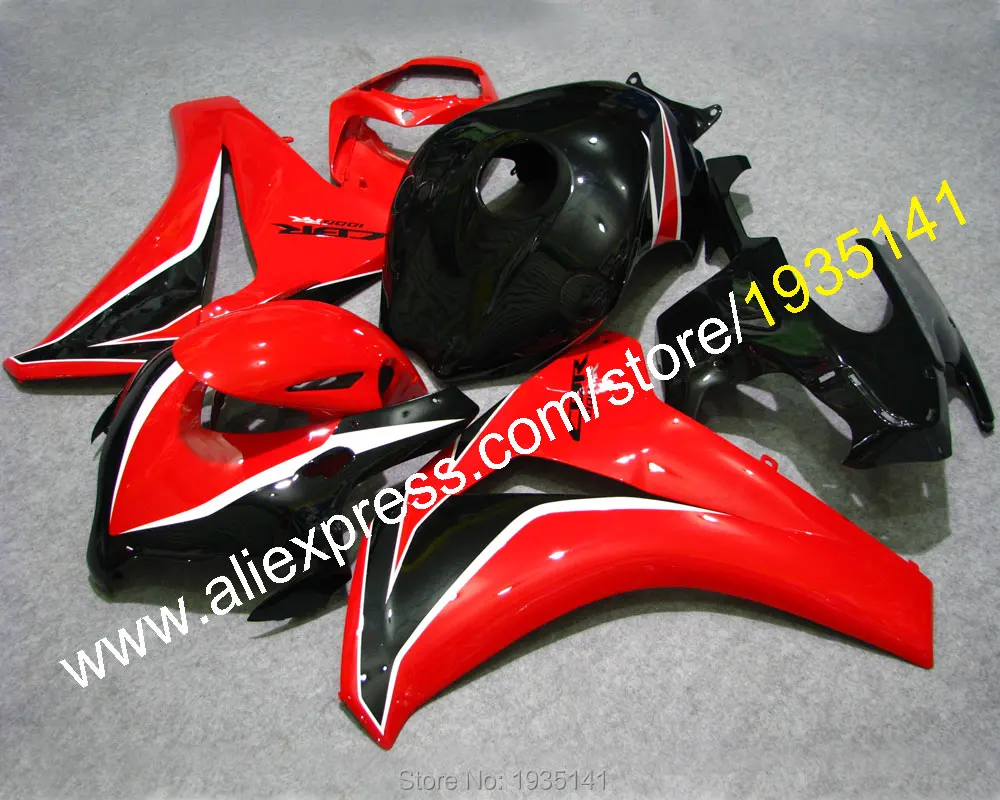 

Красно-черный комплект обтекателей для мотоцикла Honda CBR 1000RR 2008 -2011 CBR1000 RR 08-11 (литьё под давлением)