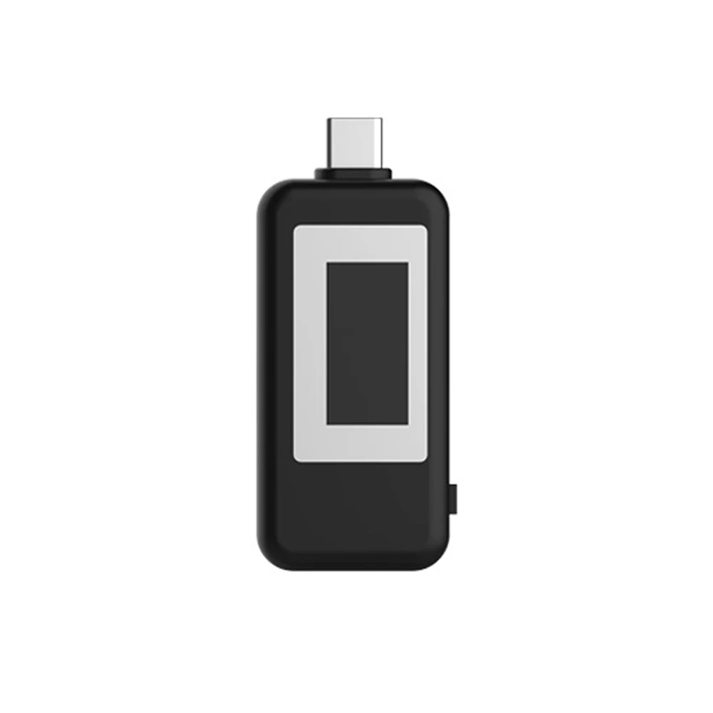Черный 0-5.1A 4-30 в тестер Тип-c Напряжение и ток вольтметра термометр USB время многофункциональный детектор мультиметр Мощность Ёмкость - Цвет: Черный