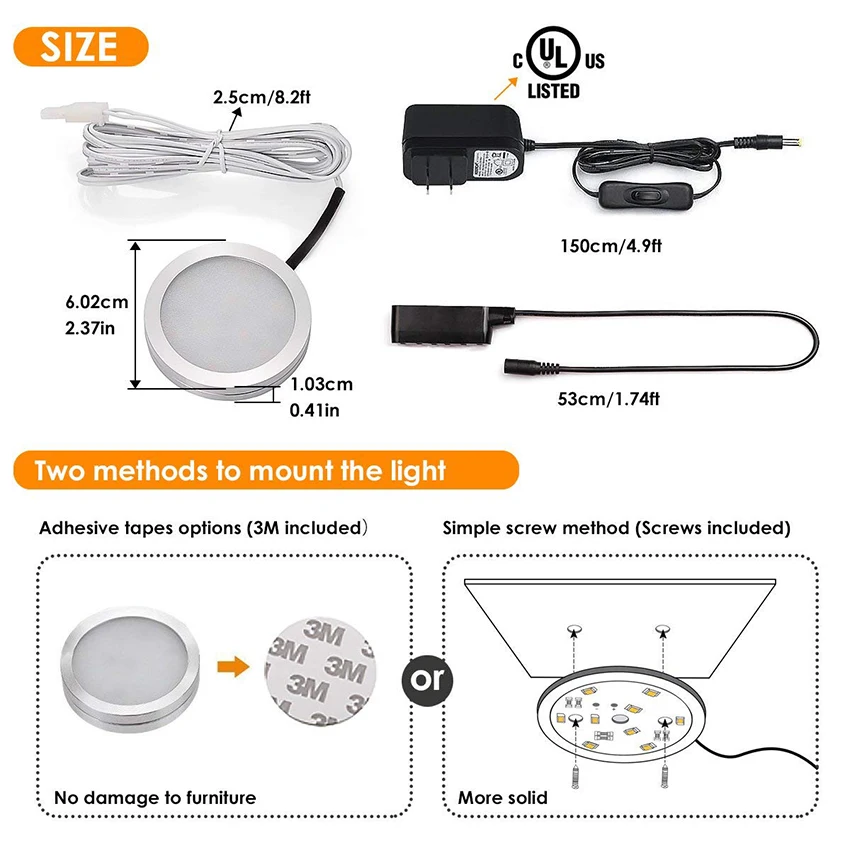 36pcs led under cabinet light 12v 2 5w kitchen closet night lights home wardrobe counter furniture shelf lamp with switch free global shipping