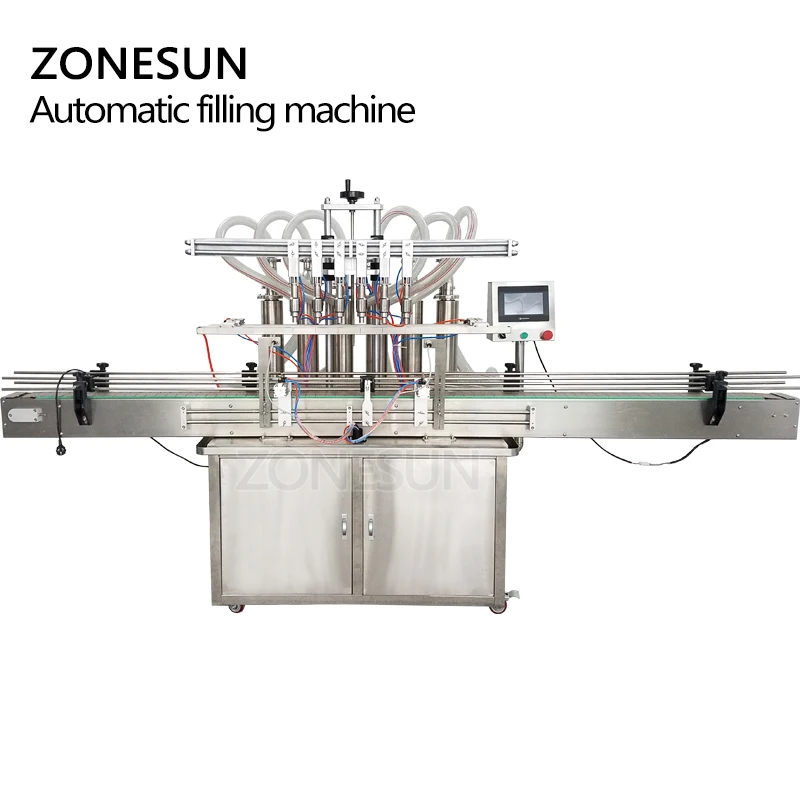 ZONESUN автоматическая линия по производству напитков банки для масло вода сок