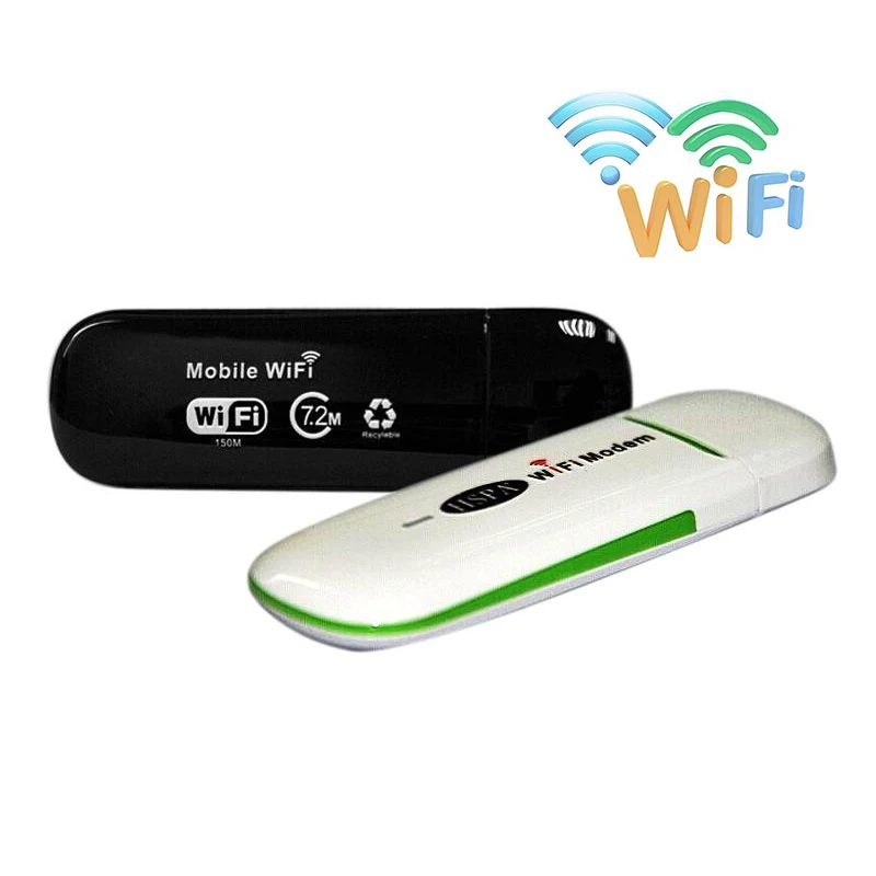 Разблокировать Портативный 3G Беспроводной USB Wi Fi Модем WCDMA HSPA Hotspot Dongle с слот sim