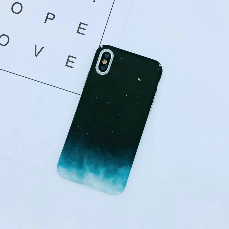 Жесткий чехол s для huawei P30 P20 P10 mate 20 Pro Lite звездное небо Матовый PC чехол для Honor 8X9 10Lite V10 Nova 3 3i 3e 4 4e