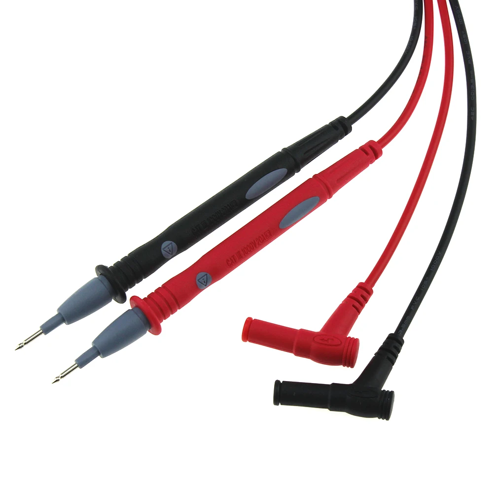 1pair Digital Multimeter Test Leads 1000V 20A Needle Point Multi Meter test probe for FLUKE Vichy multimeter wire tips | Инструменты