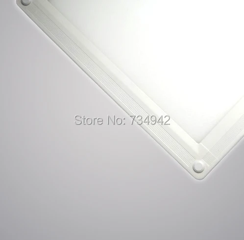 AC100 240V 8 мм толщиной 600x600 (мм) 40 Вт белая отделка светодиодный свет панели высокий