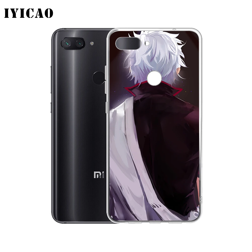 IYICAO Gintama Sakata Gintoki Soft Silicone Phone Case for Xiaomi Redmi 4A 5A 6A Note 7 6 5 Pro Plus 4X Prime Cover | Мобильные