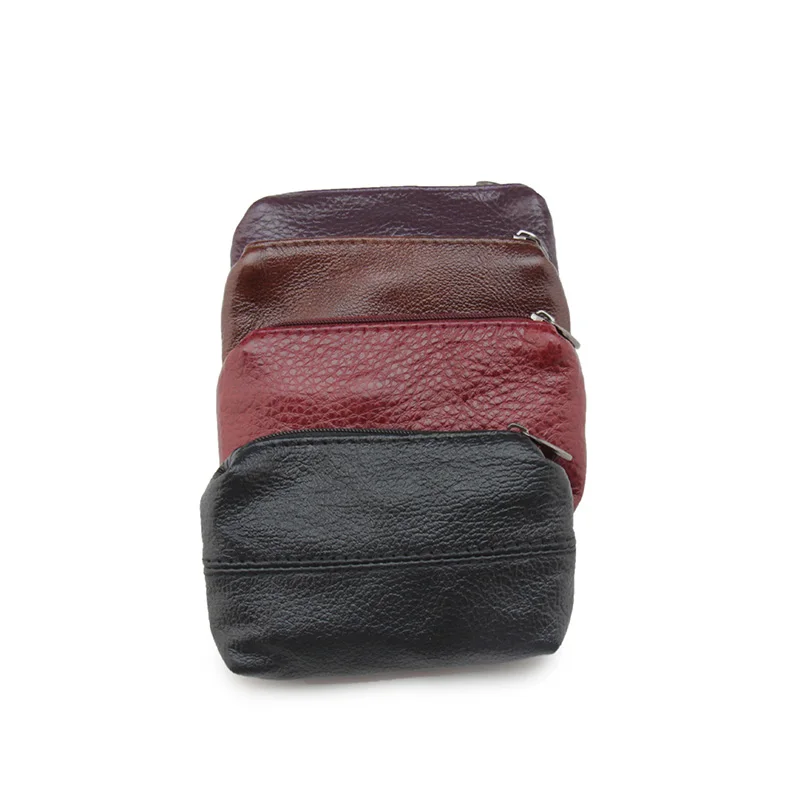 2019 Новое поступление 100% Женский мини-монетница из натуральной кожи Лидирующий