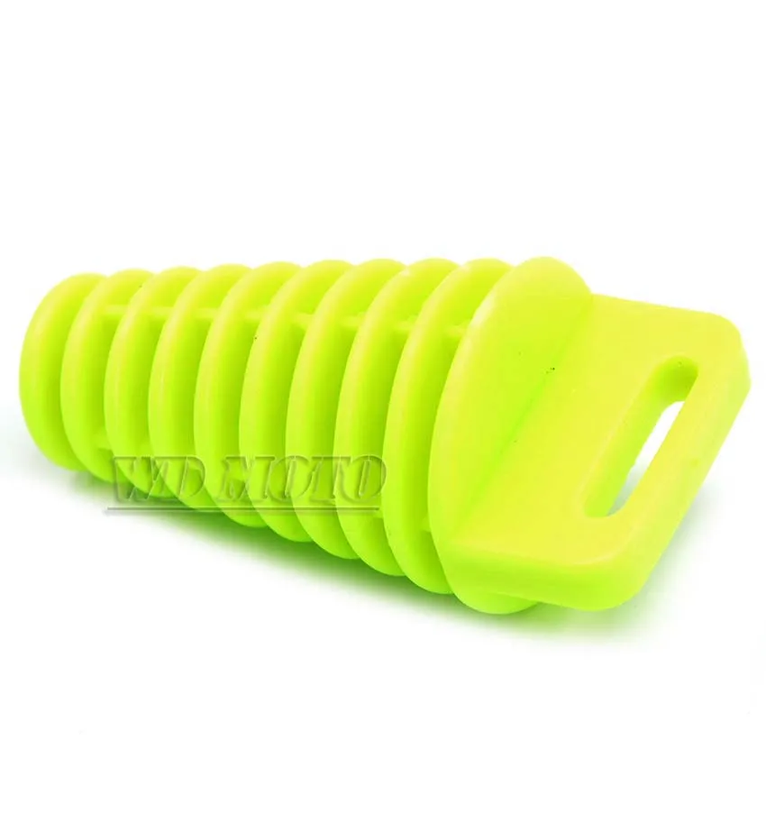 Трава зеленая Цвет KTM Малый Выхлопная Труба Глушителя Глушитель мыть 2 Stroke Пробка