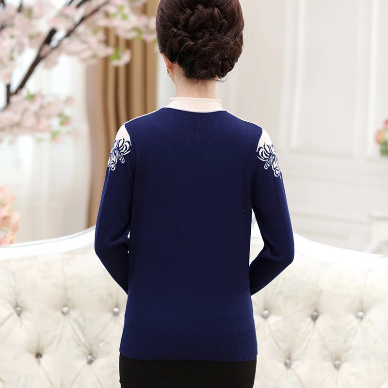 2017 высшего качества кашемировый женский свитер для женщин размера плюс