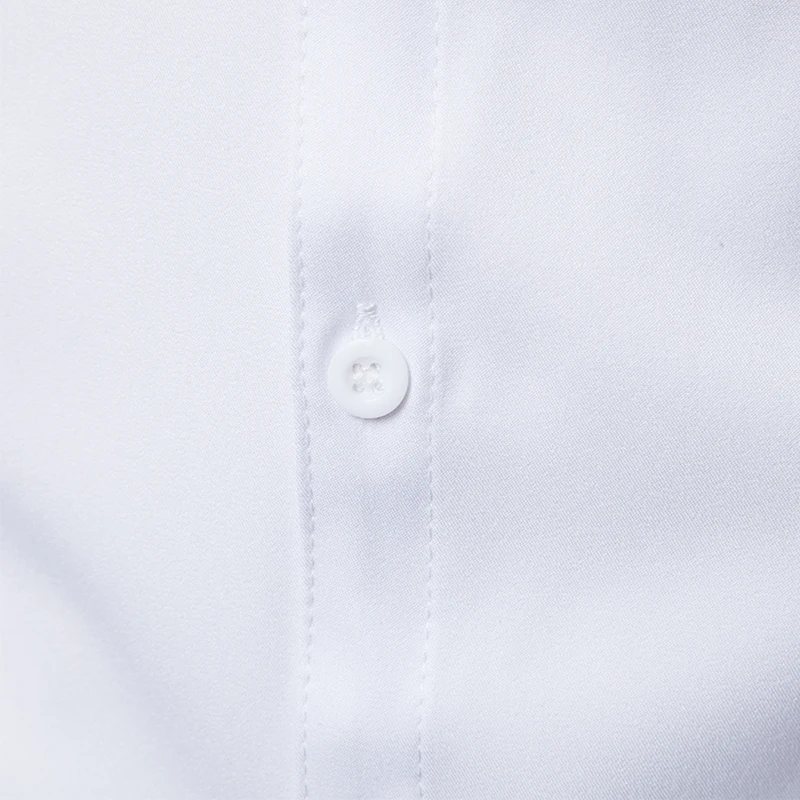 Unpadupe Новые Марка 2018 Мужчины Рубашка Белого Цвета с длинным Рукавом Slim Fit Camisa Masculina