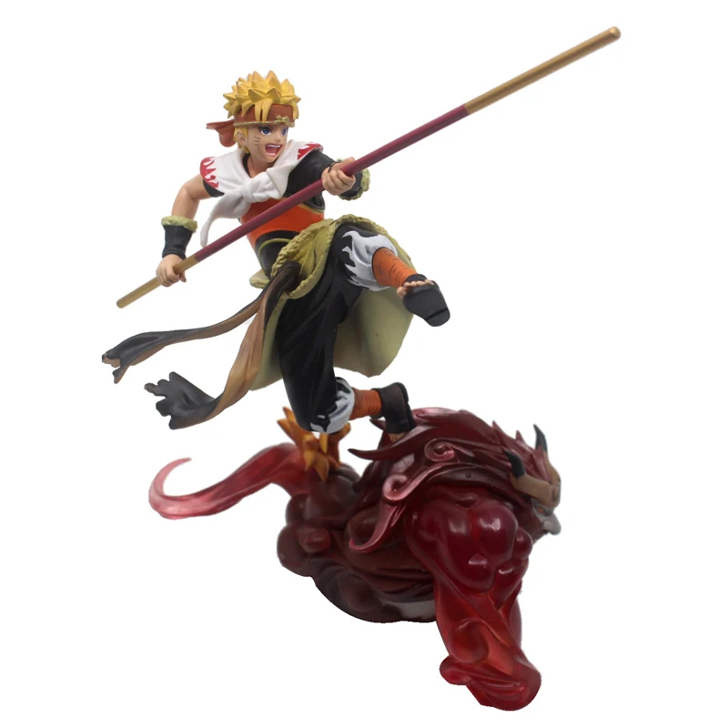 Наруто фигурка хвост зверь Вихрь большой Самурай Qitian Dasheng Sun Wukong коллекция