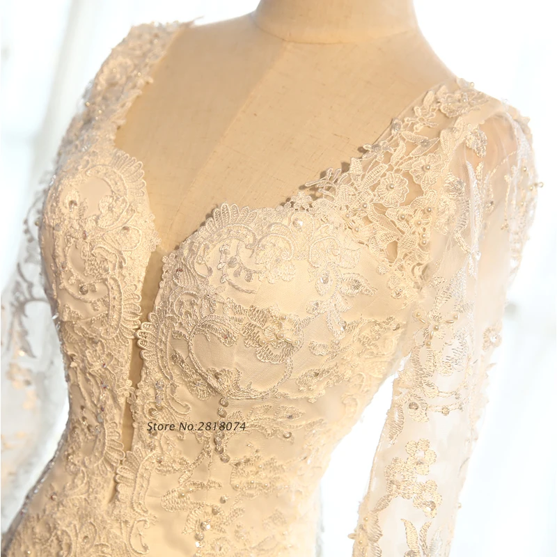 Свадебное платье с юбкой годе V образным вырезом|vestidos de novia|wedding gownswedding dress mermaid |